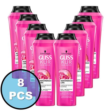 GLISS KUR  Set 8er Kur Shampoo 250ml 