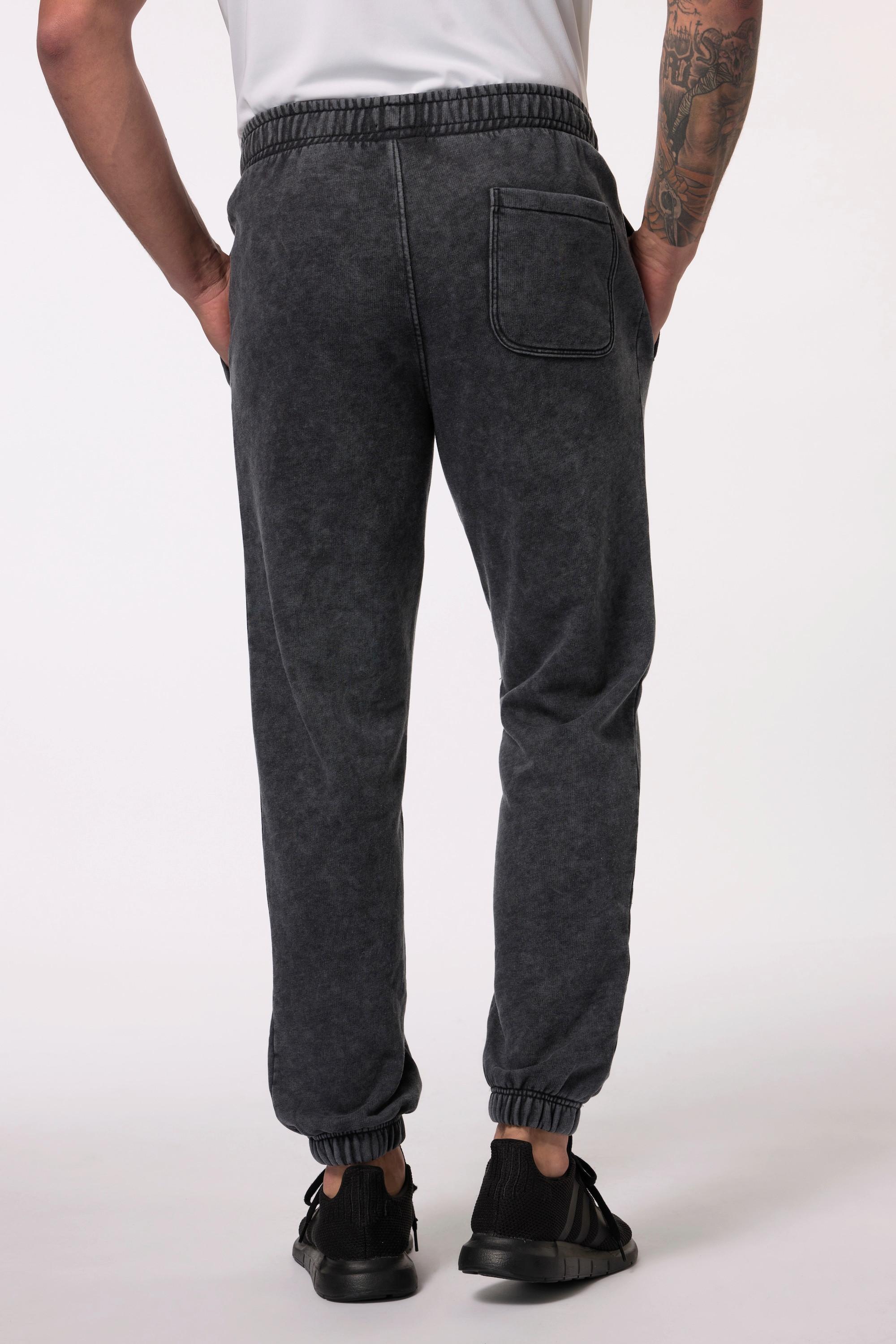 JP1880  Pantaloni in felpa per il fitness con taglio speciale per l'addome e vestibilità basic, fino alla tg. 7XL 