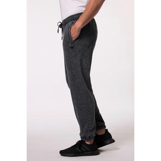 JP1880  Pantaloni in felpa per il fitness con taglio speciale per l'addome e vestibilità basic, fino alla tg. 7XL 