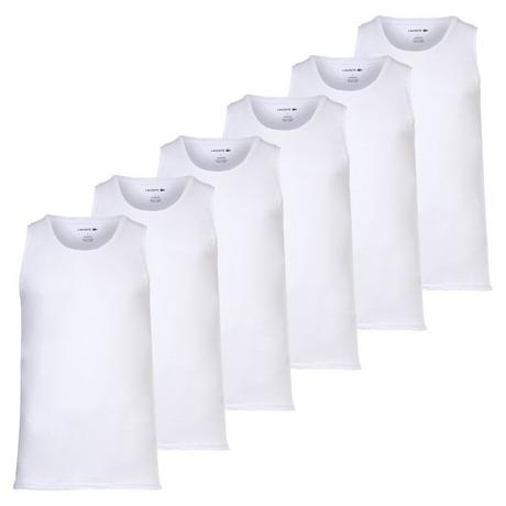 LACOSTE Maillot de corps ajusté Pack de 6  