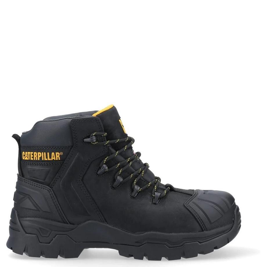 Caterpillar Everett S3 Scarpe Antinfortunistiche Everett S3 Stivali Antinfortunistici Pelle A Grana 