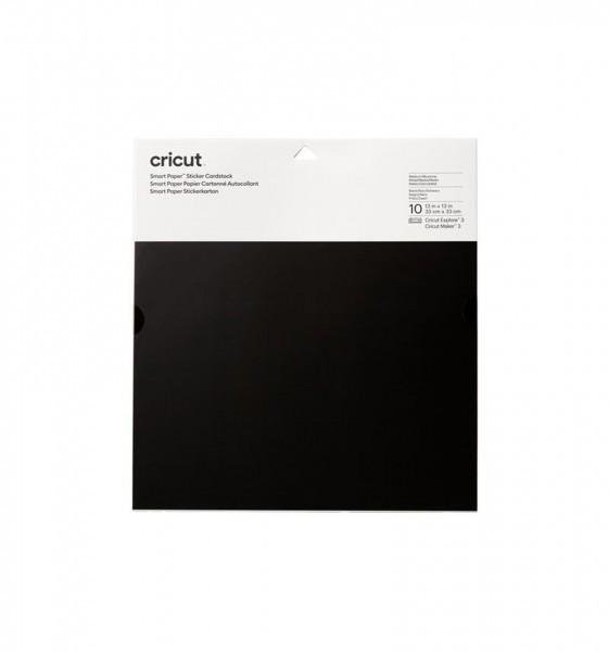 Cricut Smart (30.5 x 30.5 cm, 10 feuilles, noir)  