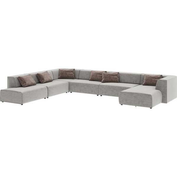 KARE Design Zona giorno Infinity Miami grigio 417  