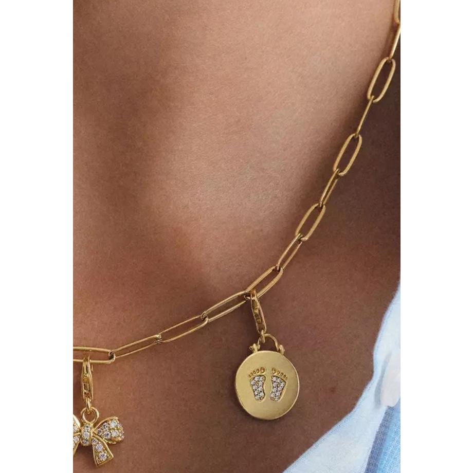 Thomas Sabo  Vereter Fußspuren Charm Anhänger 
