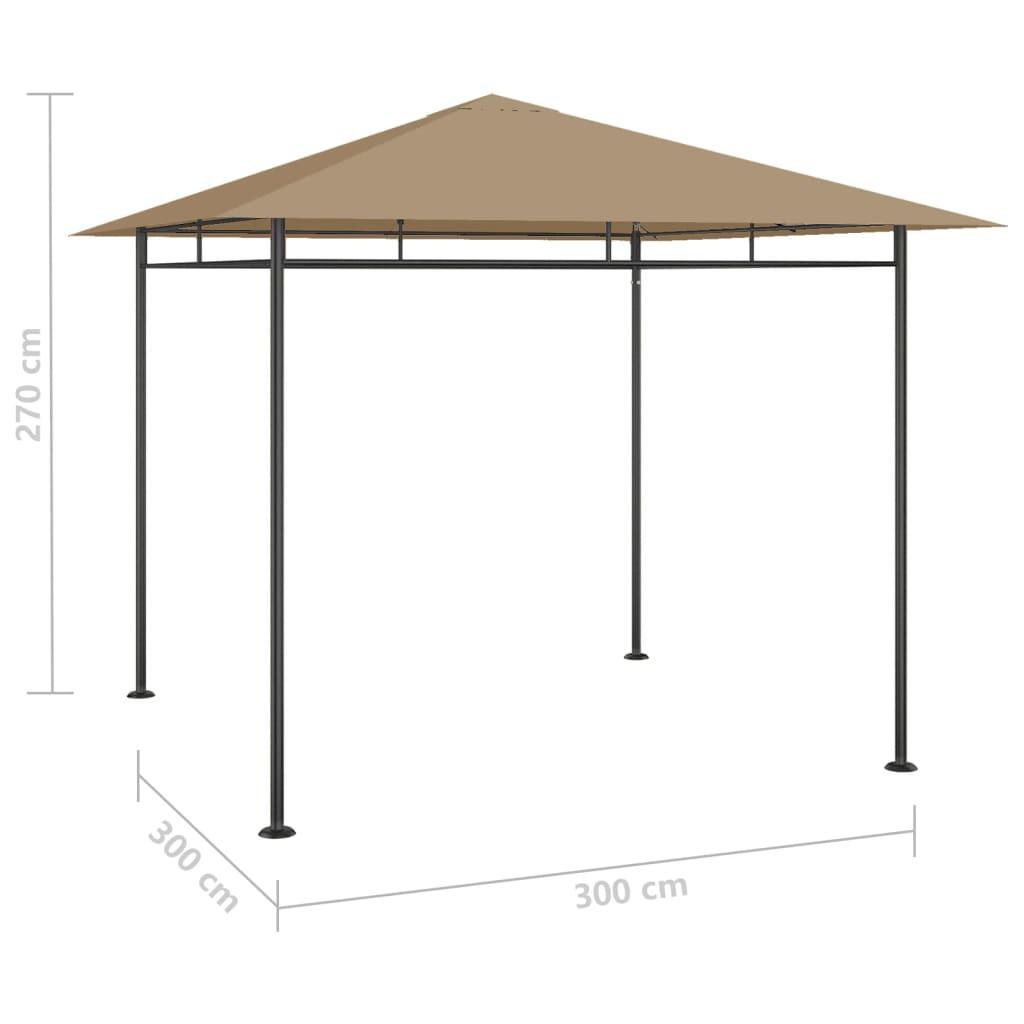 VidaXL Belvédère tissu  