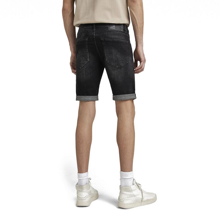 G-STAR RAW 3301 Slim Stretch Shorts in Denim  