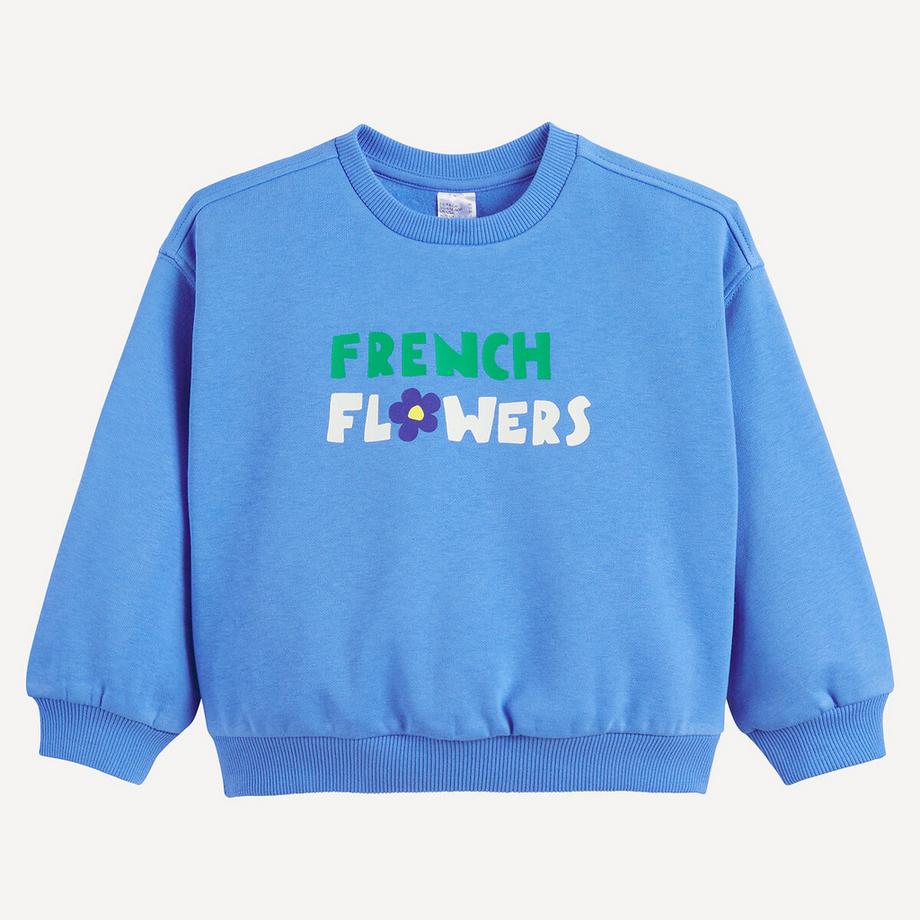 La Redoute Collections  Sweatshirt mit Rundhalsausschnitt 