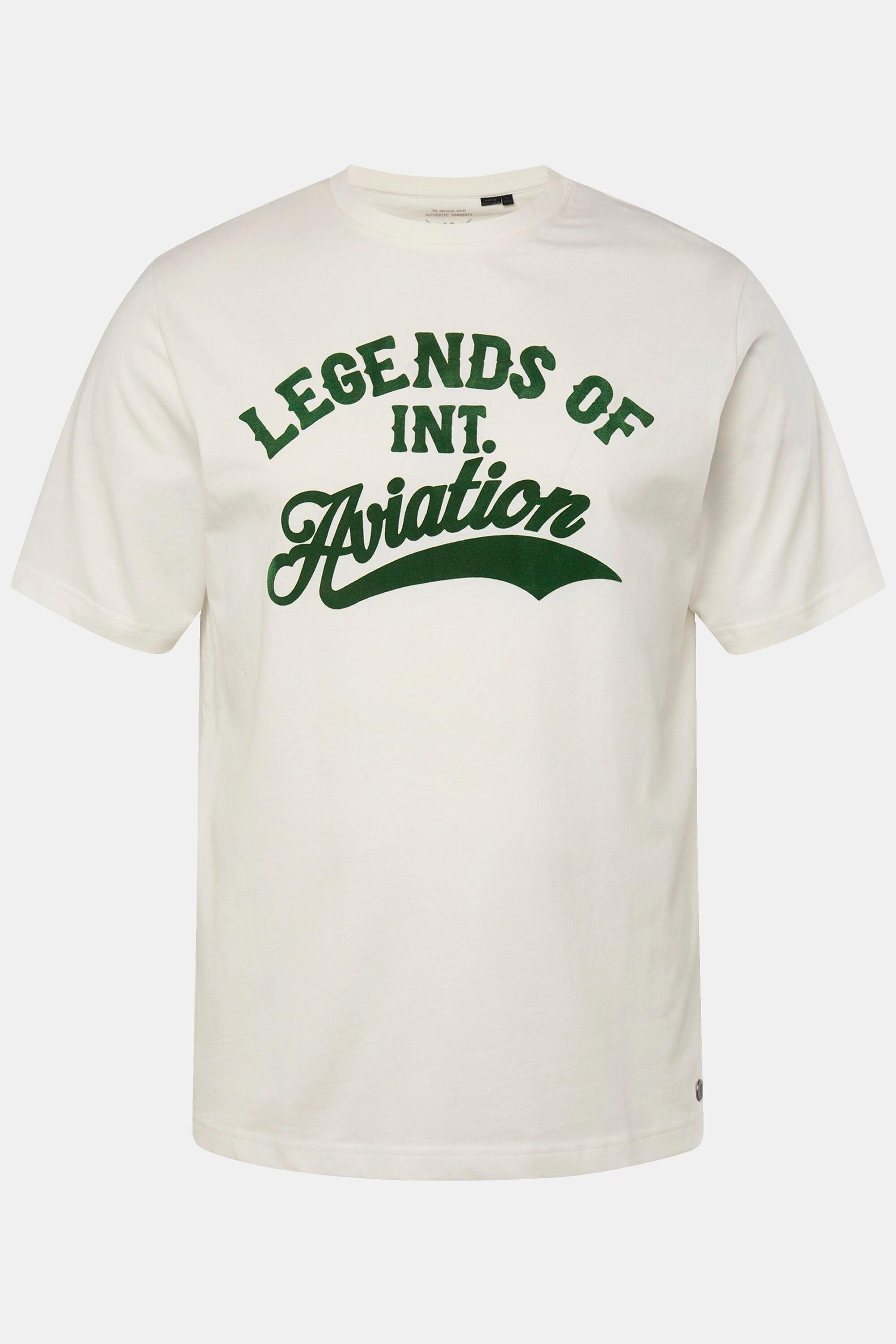 JP1880 Halbarm Flock Print T-Shirt  