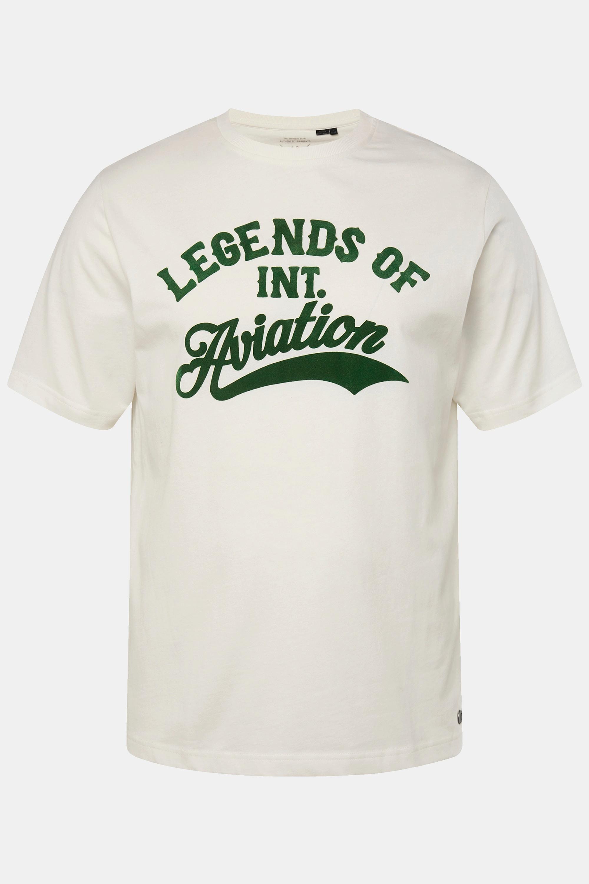 JP1880 Halbarm Flock Print T-Shirt  