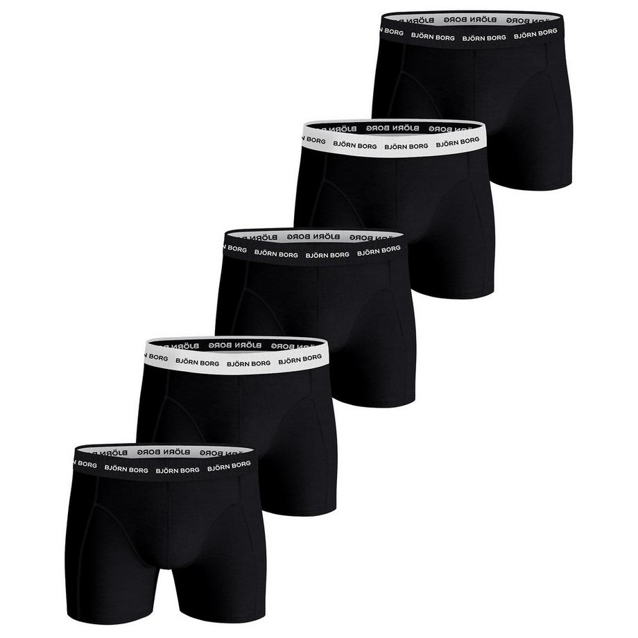 Boxer  Pack de 5 Conforme à la silhouette-Cotton Stretch Boxer