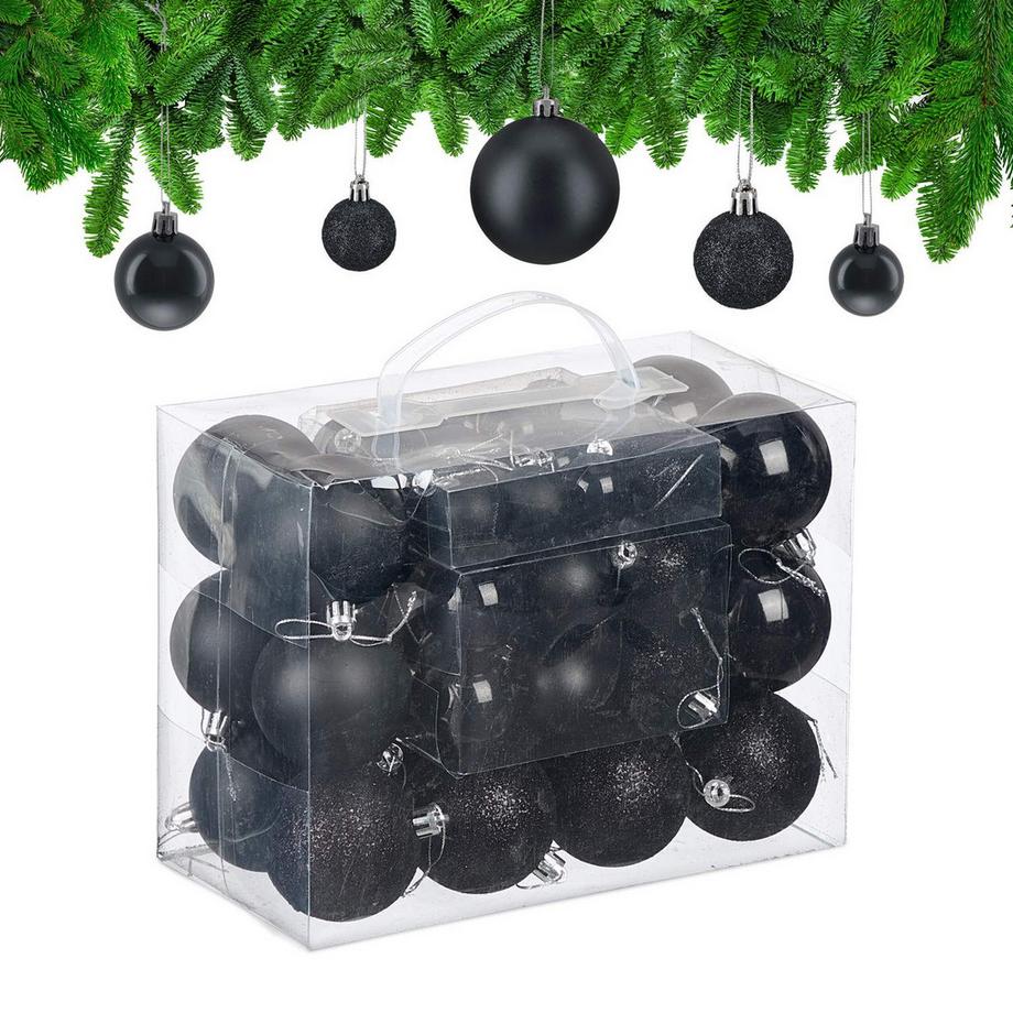 Ensemble de boules de Noël