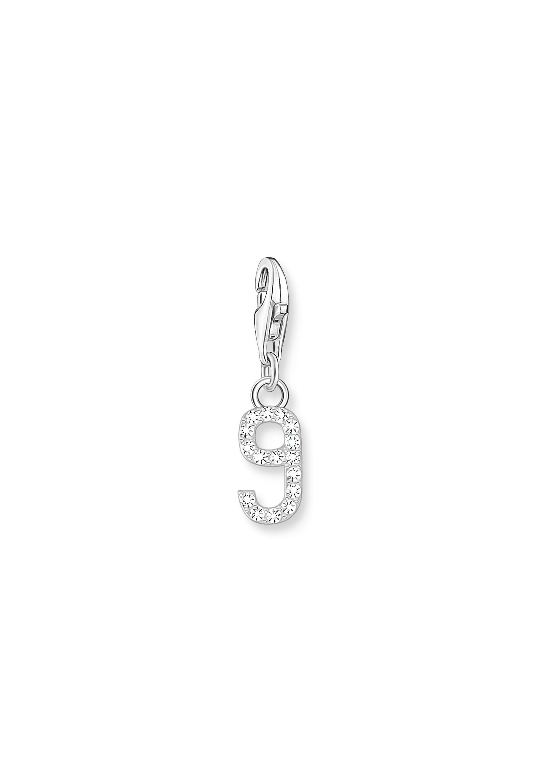 Thomas Sabo  Charm-Anhänger Nummer "9" Zirkonia 