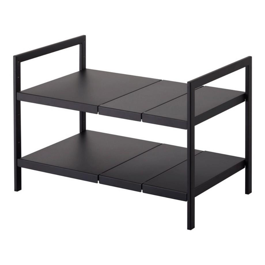 Yamazaki TOWER Regal ausziehbar   Schwarz  