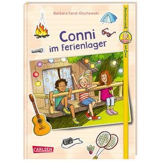 Abenteuerspaß mit Conni 1: Conni im Ferienlager Iland-Olschewski, Barbara; Legien, Sabine (Illustrationen) Couverture rigide 