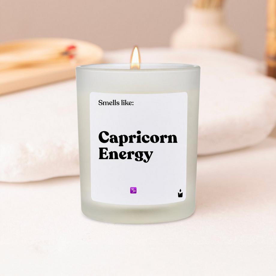 CandleHand Bougie Parfumée Flowery Smells like: Capricorn Energy  
