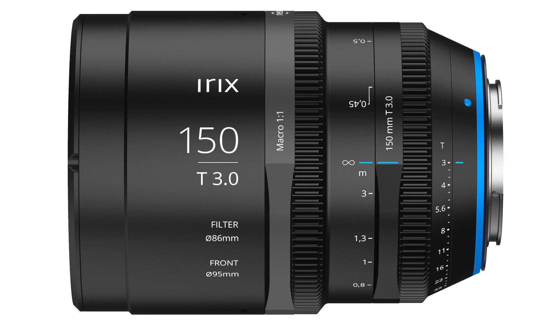 Irix  Irix 150mm T 3.0 macro 1:1 Cine MILC Objectif macro Noir 