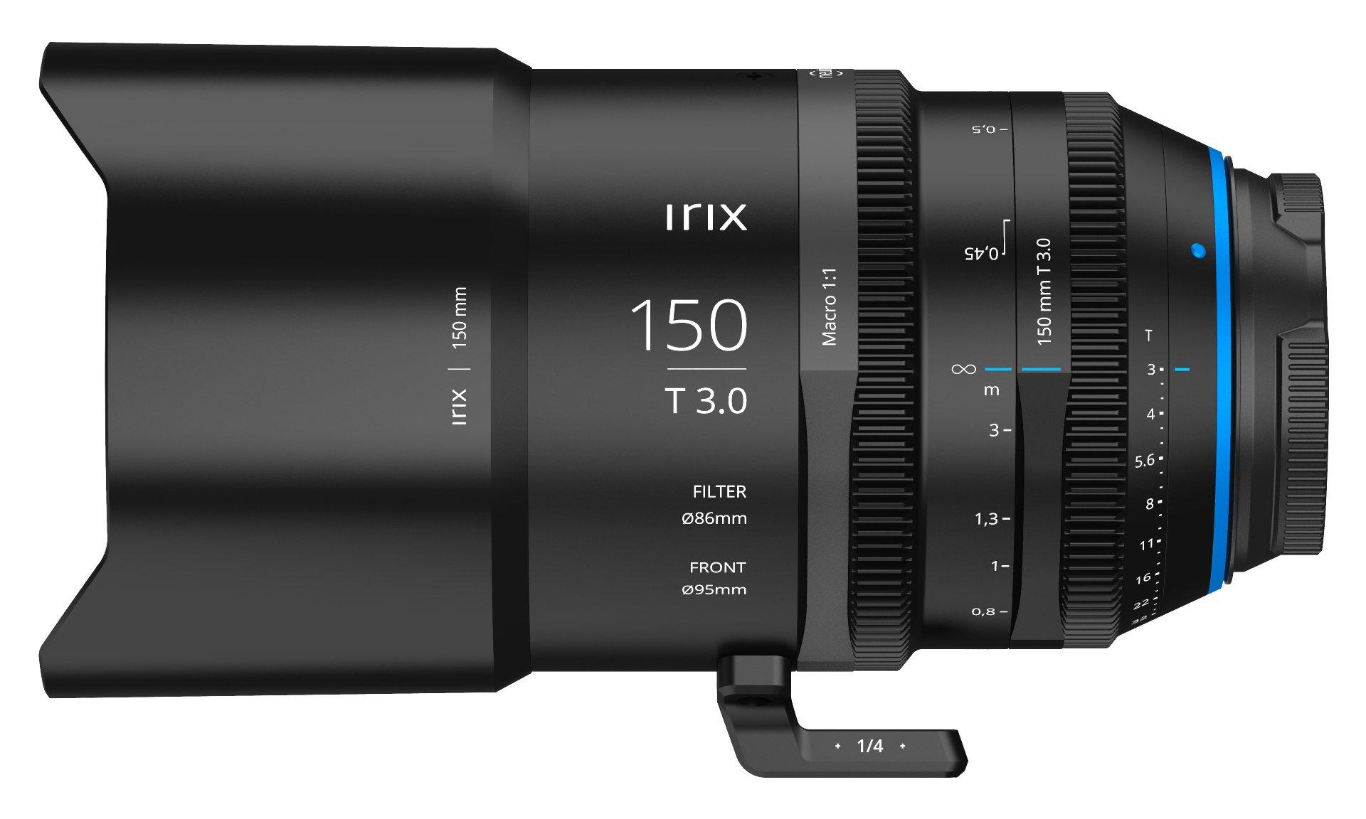 Irix  Irix 150mm T 3.0 macro 1:1 Cine MILC Objectif macro Noir 