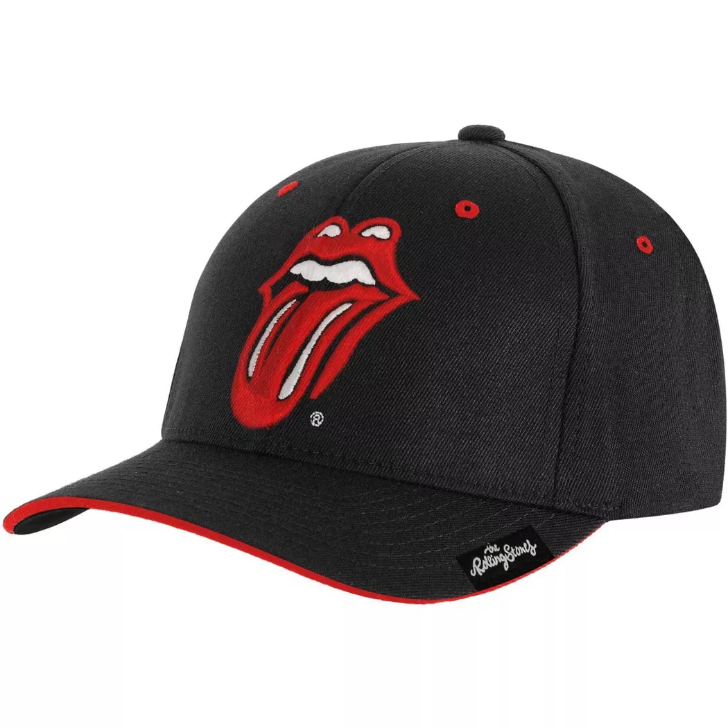 The Rolling Stones - BaseballMütze, für Herren, Schwarz, One Size