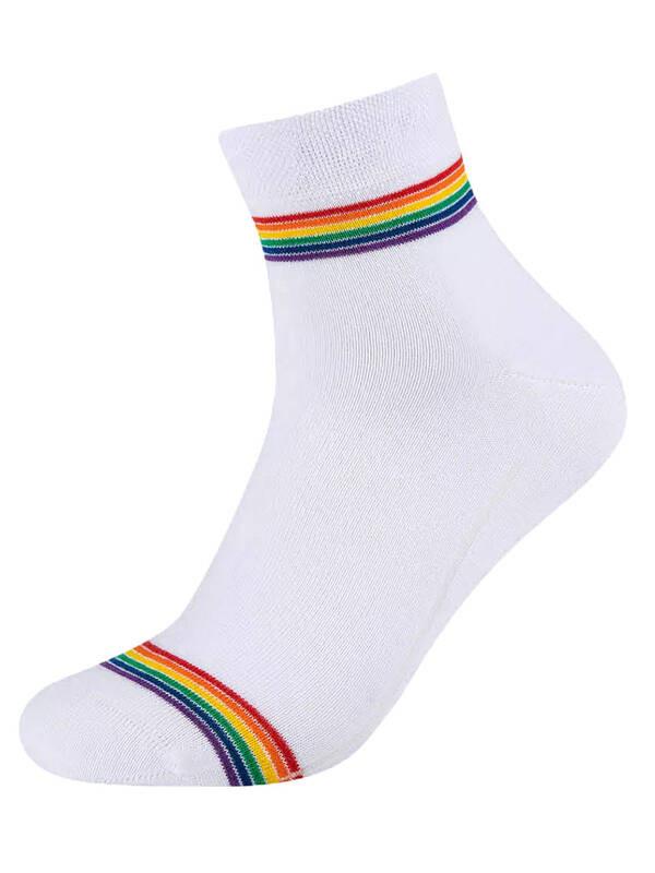 camano Quarter Rainbow Calze Confezione da 6  