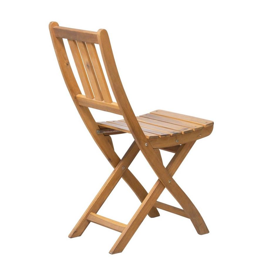 mutoni Dinette da giardino Acacia 70 (3 pezzi)  