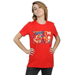 DC COMICS  84 Truth Love Justice TShirt 