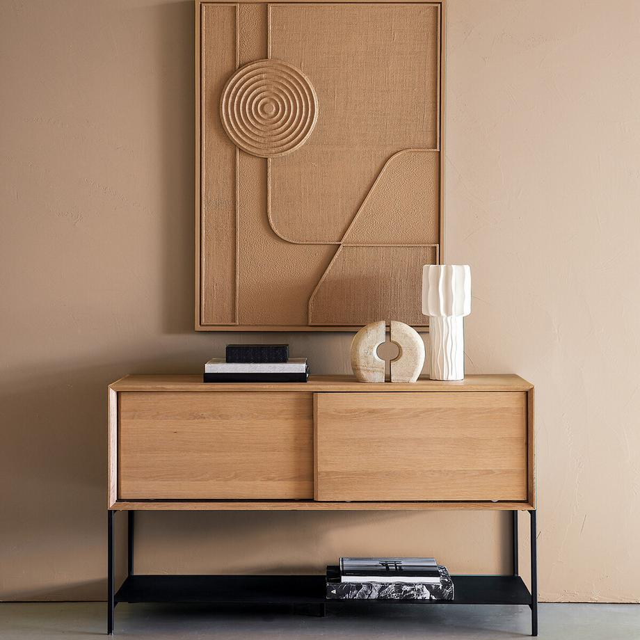 AM.PM  Buffet enfilade placage chêne 