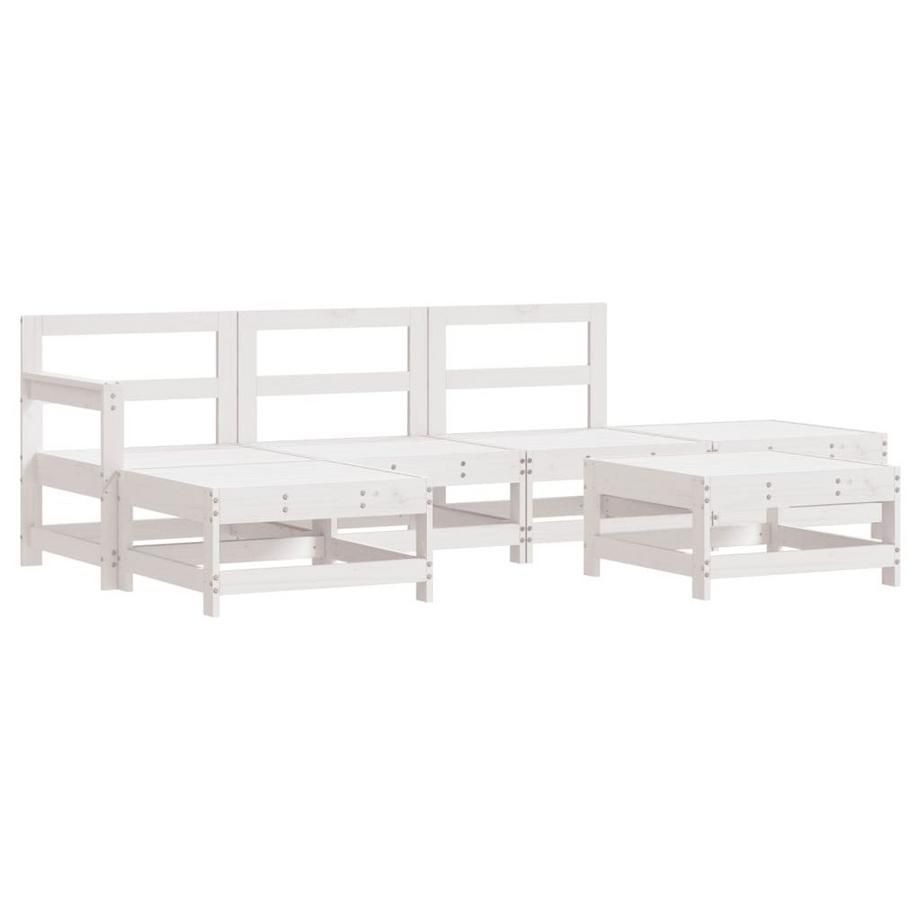VidaXL set divani da giardino Legno  