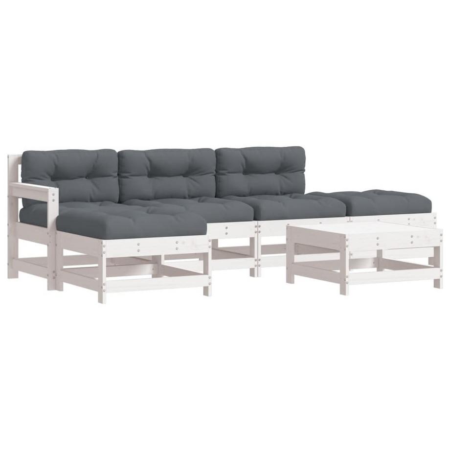 set divani da giardino Legno