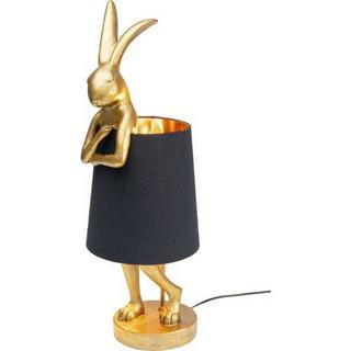 KARE Design Lampada da tavolo Animal Rabbit oro nero 68  