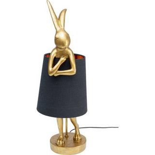 KARE Design Lampe à poser Animal Rabbit or noir 68  