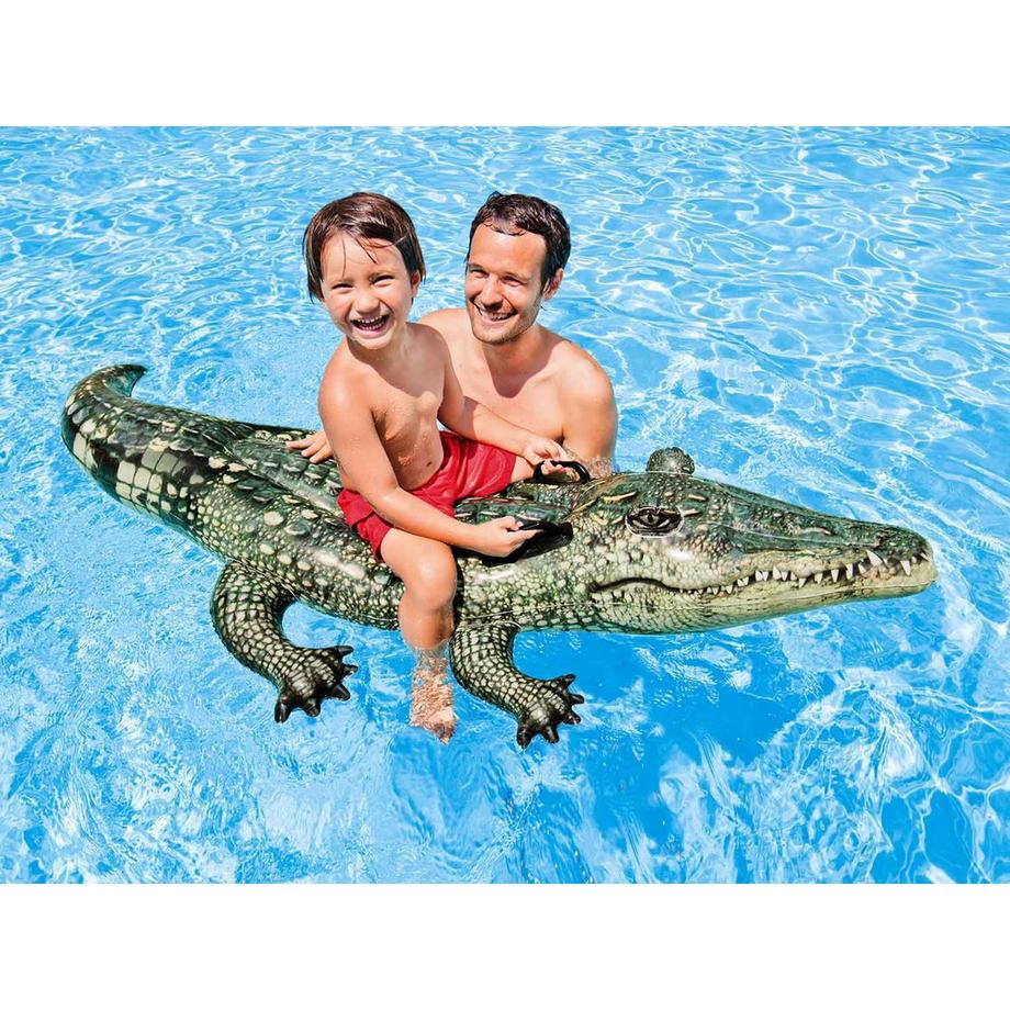 B2X  Alligatore gonfiabile per il nuoto 170 x 86 cm INTEX 57551 