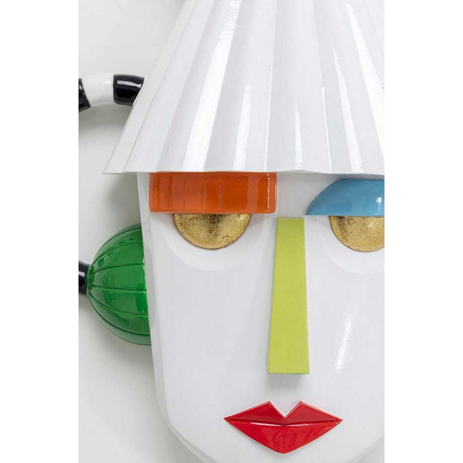 KARE Design Objet mural Mesquerade blanc  