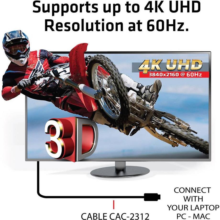 Club3D  Club 3D Premium High Speed HDMI 2 UHD 4K 60Hz Kabel 5 meter 