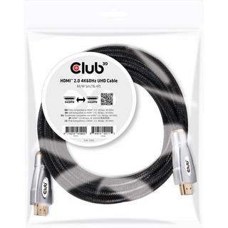 Club3D  Club 3D Premium High Speed HDMI 2 UHD 4K 60Hz Kabel 5 meter 