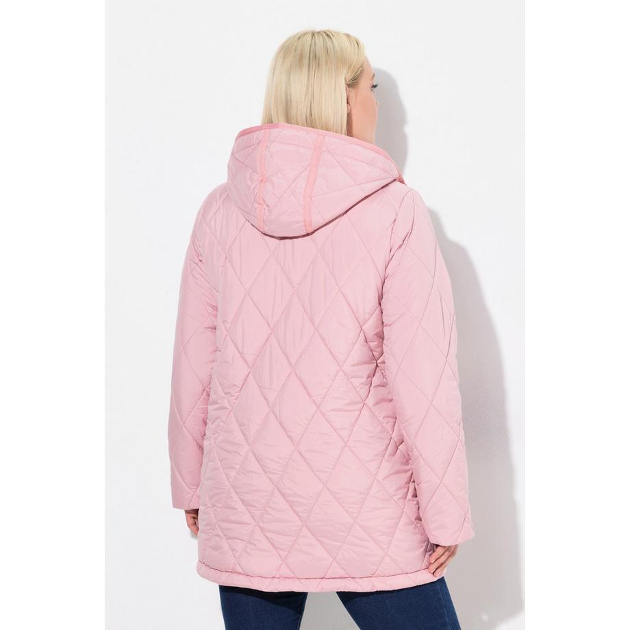 Ulla Popken HYPRAR Giacca trapuntata funzionale idrorepellente con cappuccio  