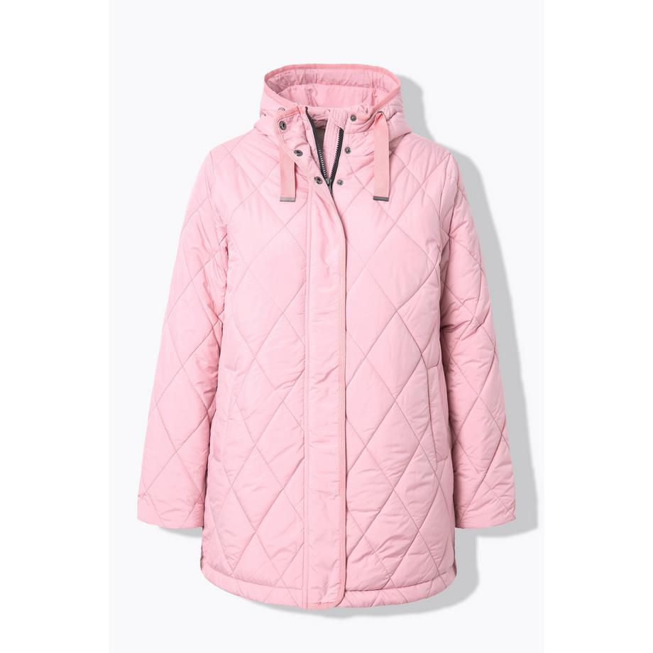 Ulla Popken HYPRAR Giacca trapuntata funzionale idrorepellente con cappuccio  