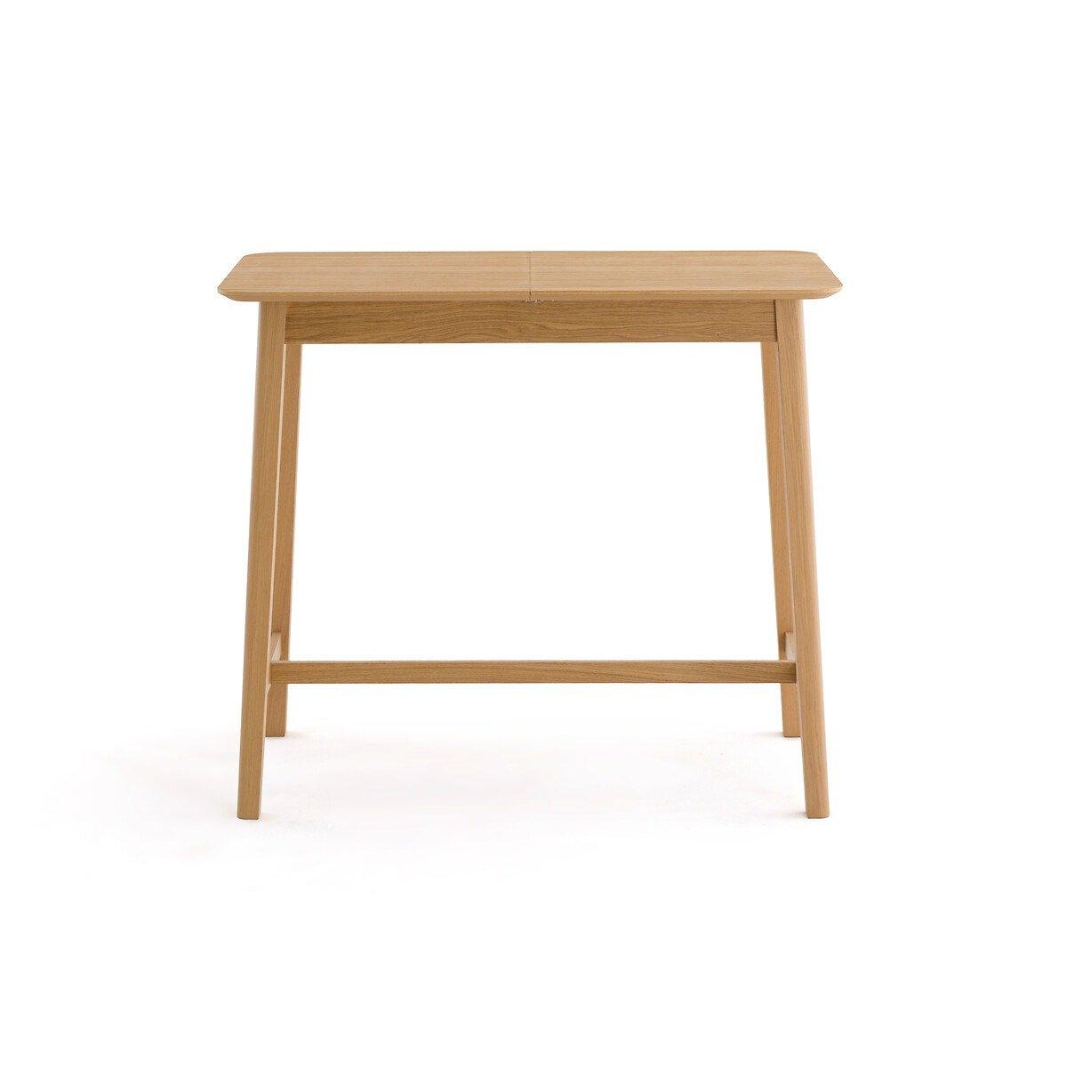 La Redoute Intérieurs Table haute extensible plaqué chêne  