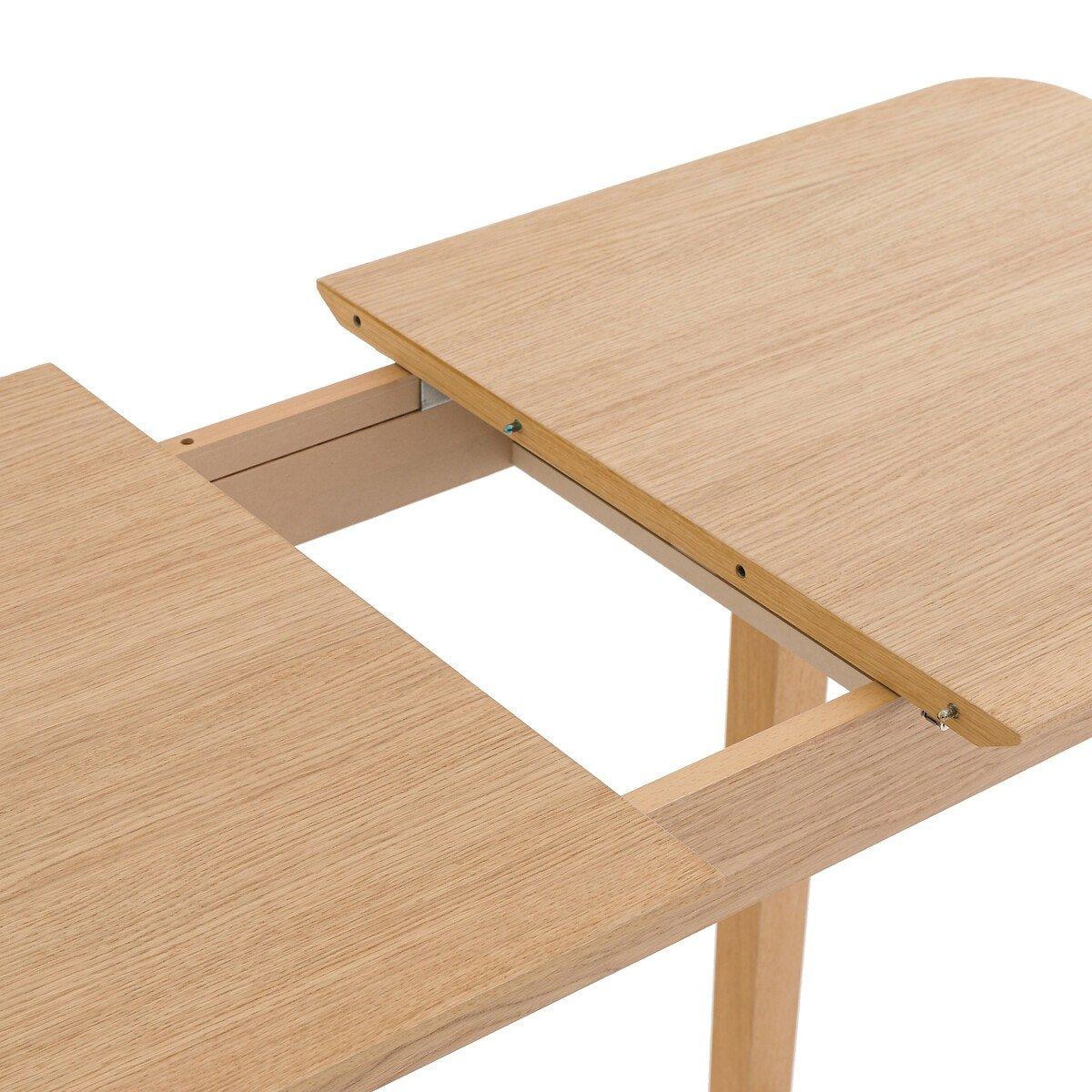 La Redoute Intérieurs Table haute extensible plaqué chêne  