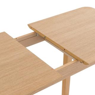 La Redoute Intérieurs Table haute extensible plaqué chêne  