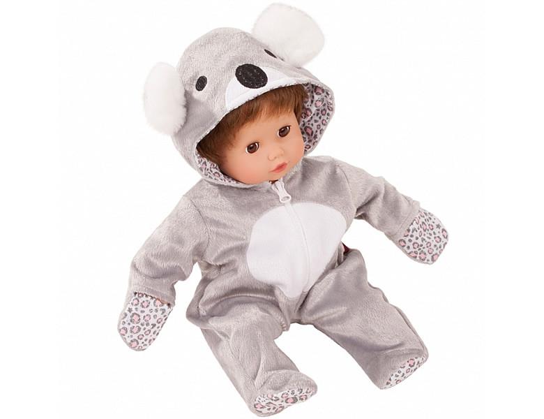 Götz  3402915 Onesie Koala Einteiliger Puppen-Overall Puppenbekleidung Gr. S Bekleidungsund Zubehörset für Babypuppen 30 33 cm 