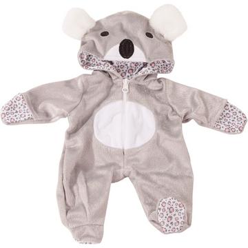 3402915 Onesie Koala Einteiliger Puppen-Overall Puppenbekleidung Gr. S Bekleidungsund Zubehörset für Babypuppen 30 33 cm