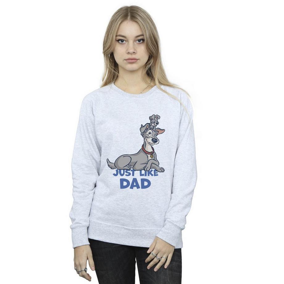 Disney Lilli e il Vagabondo Just Like Dad Felpa  