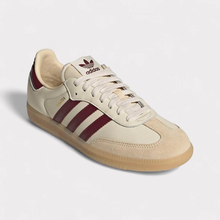 adidas Samba OG Wonder White Red Sneakers  