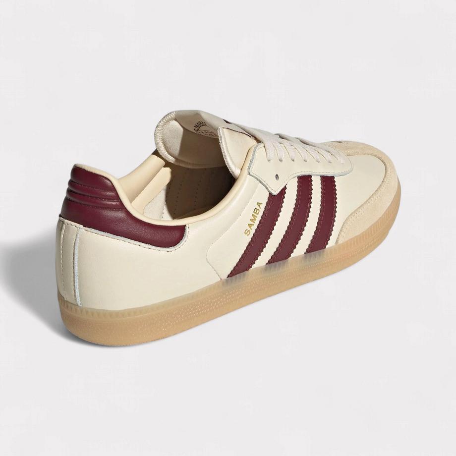 adidas Samba OG Wonder White Red Sneakers  