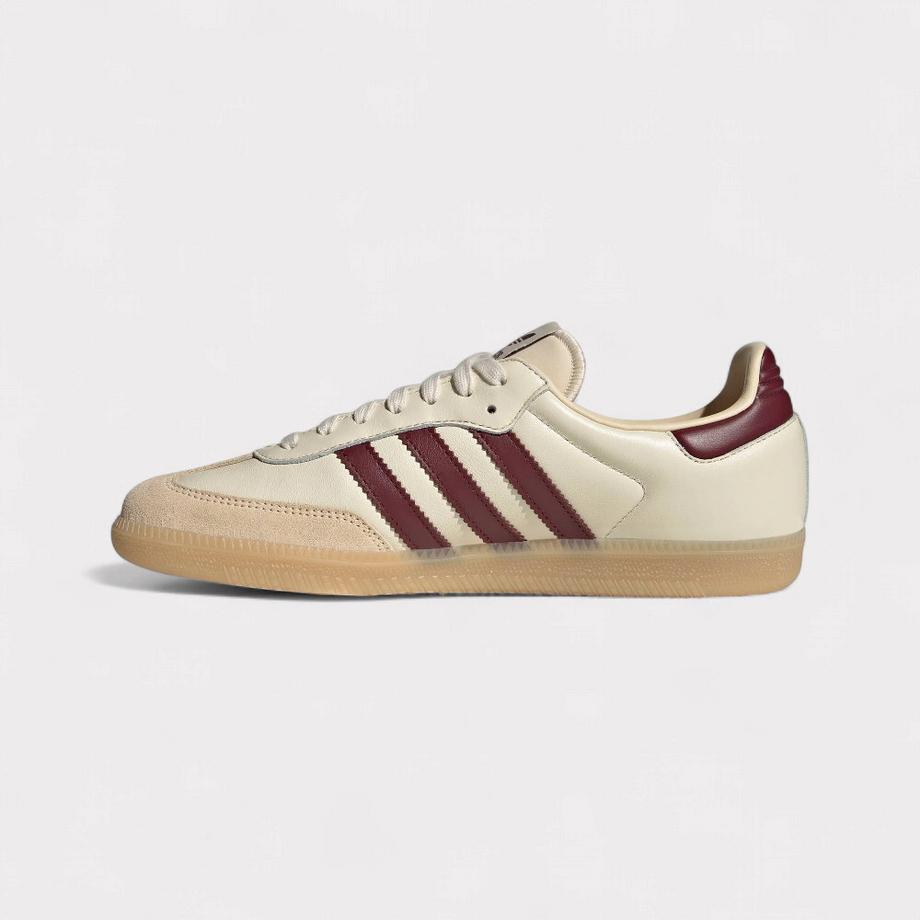 adidas Samba OG Wonder White Red Sneakers  