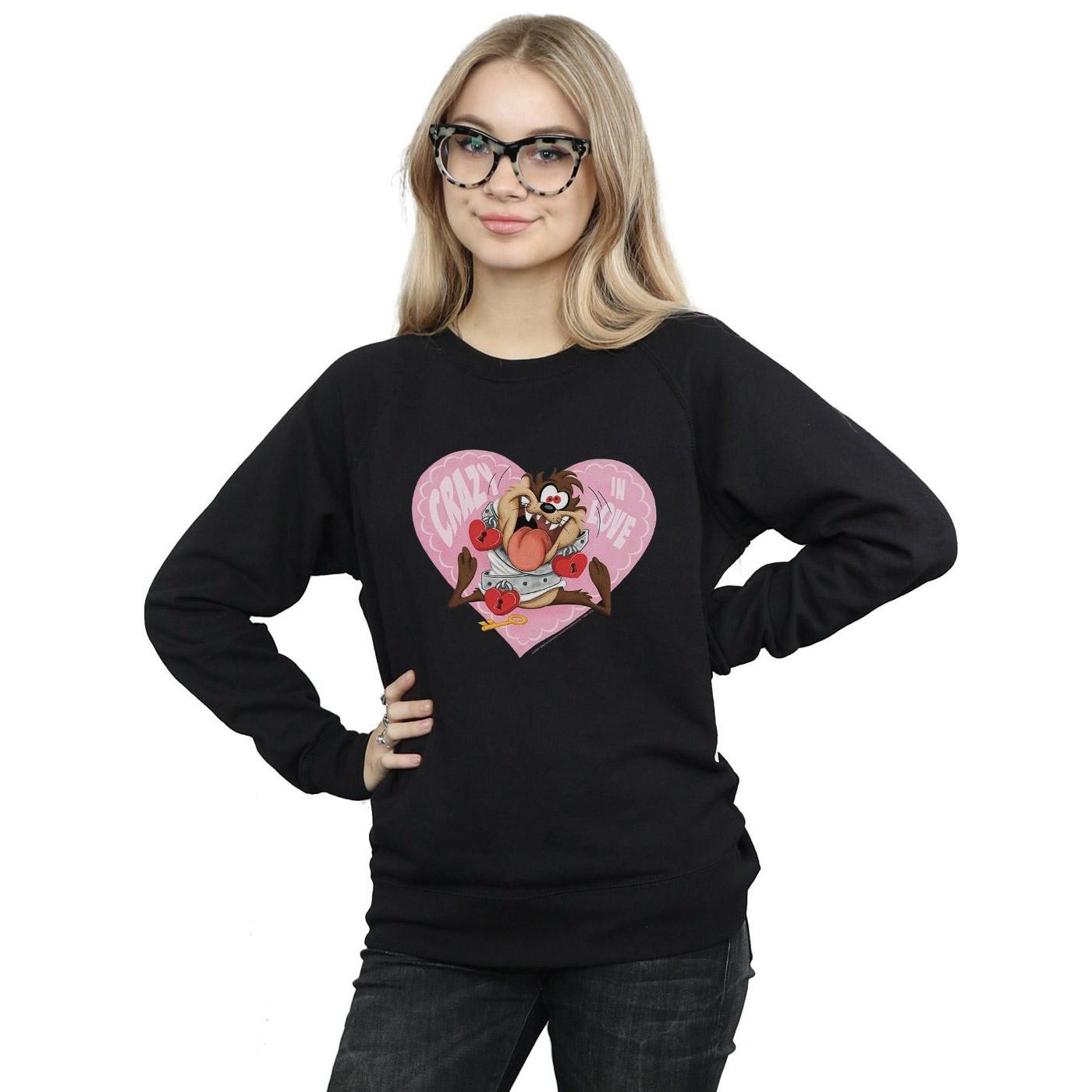 LOONEY TUNES  Valentine's Day Crazy In Love Sweatshirt 