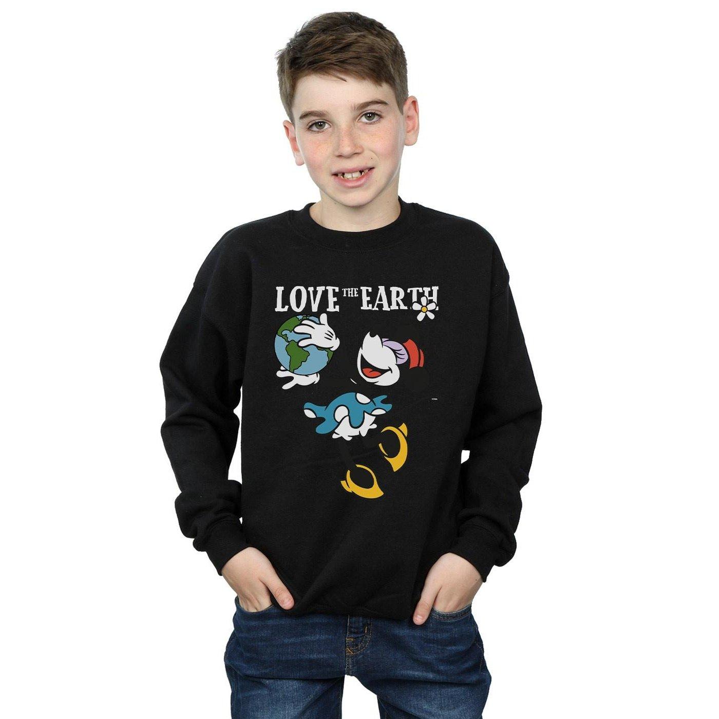 Disney  Love The Earth Sweatshirt 