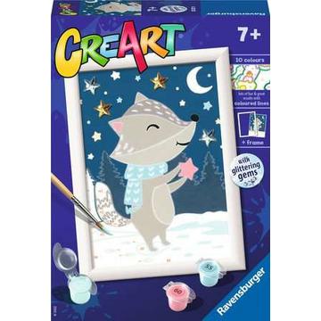 Ravensburger CreArt Paint by Numbers - Cute Badger