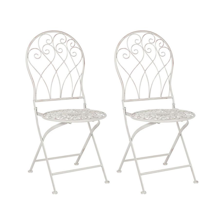 Gartenstuhl 2er Set aus Eisen  STIFFE