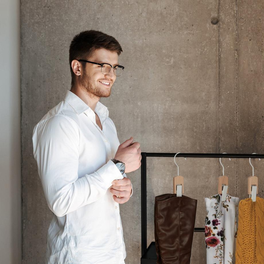 B2X Ganci per stivali bianchi - Set da 5  